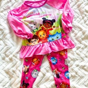 Girls Daniel Tiger pajamas